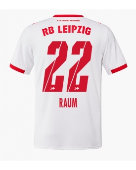 RB Leipzig David Raum #22 Maglia Gara Casa Repliche 2025-26 Maniche Corte